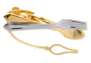 Fork and Spoon Tie Clip Foodie