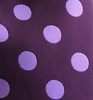 purple polka dot pocket square