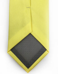 tip of yellow tie