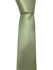 Satin Light Sage Green Skinny Tie
