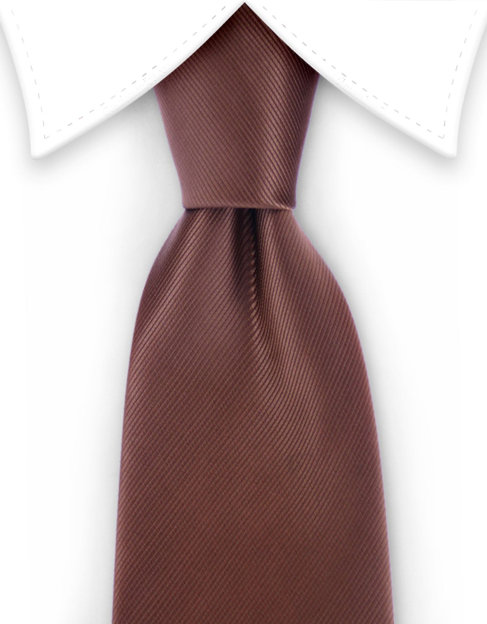 brown tie