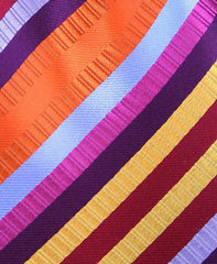 Rainbow Striped Tie