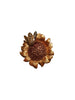 Sunflower and Fly Lapel Pin