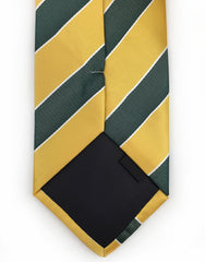 golden yellow green tie