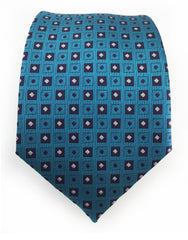 teal blue tie