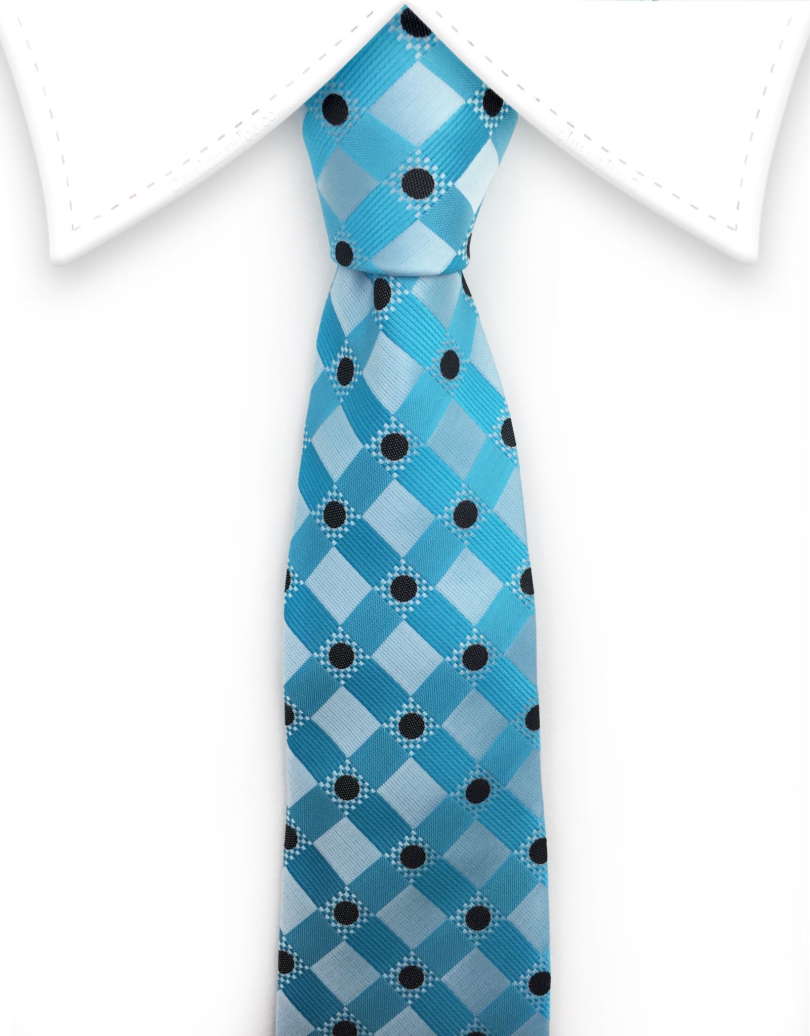 turquoise skinny tie