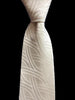 White Vanilla Tie with pattern