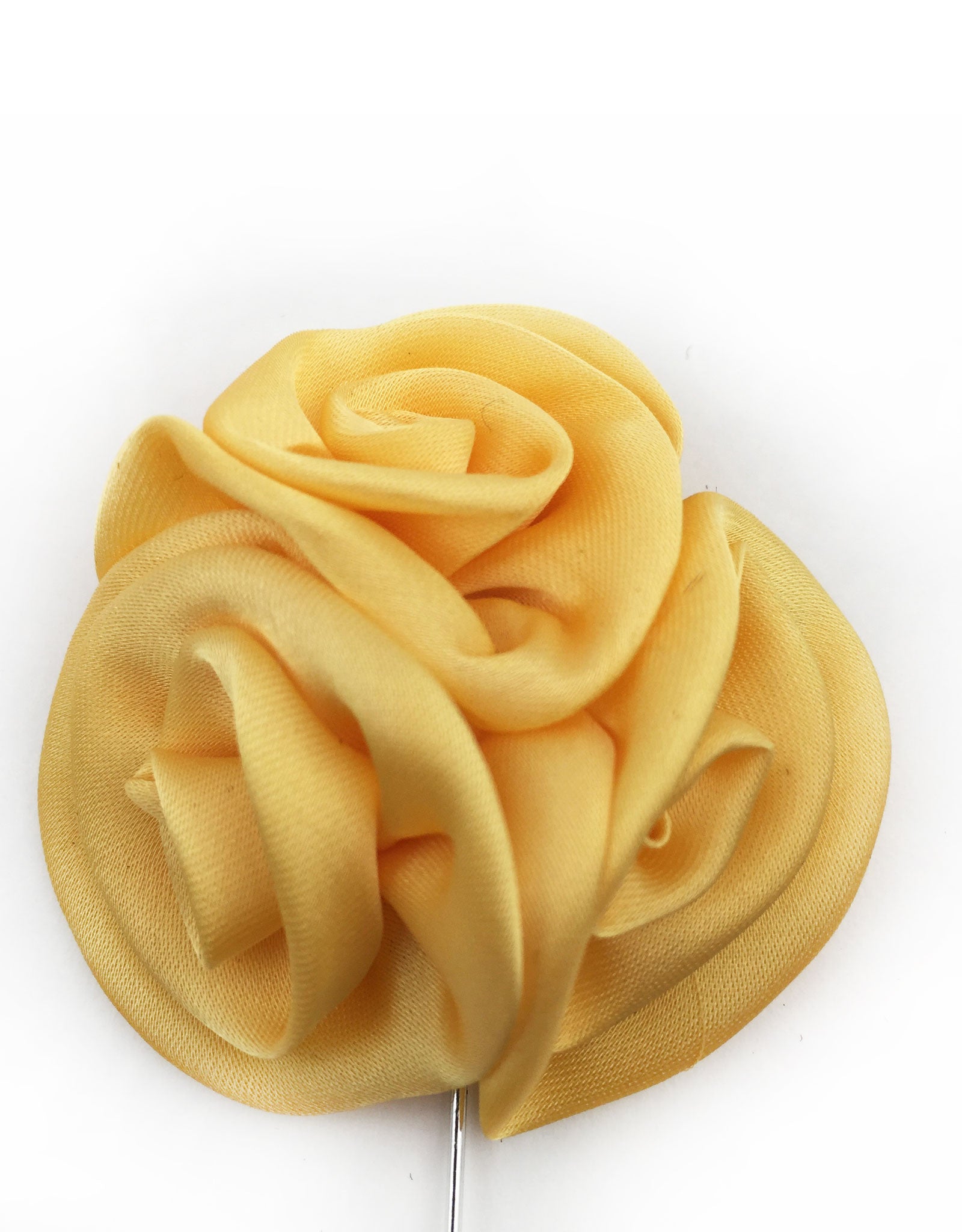 Yellow Apricot Flower Lapel Pin – GentlemanJoe
